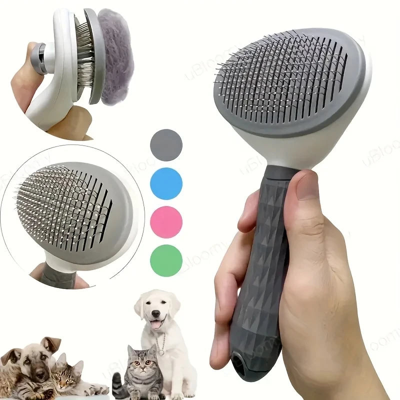 Automatic Pet Hair Removal Comb