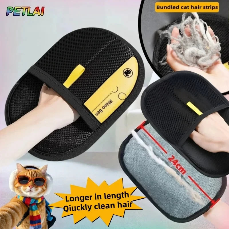 Reusable Cat Grooming Hair Removal Mitt