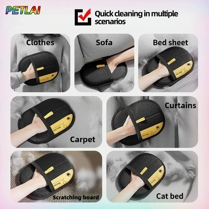 Reusable Cat Grooming Hair Removal Mitt