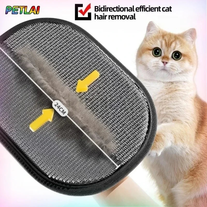 Reusable Cat Grooming Hair Removal Mitt